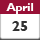 25 april