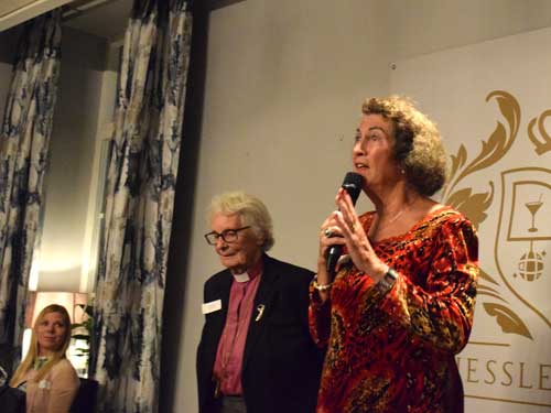 Christina Odenberg och Kristina Backe