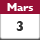 3 mars