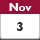 3 november