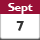 7 sept